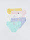 Printed Cotton Girls' Panties 5 Pack
